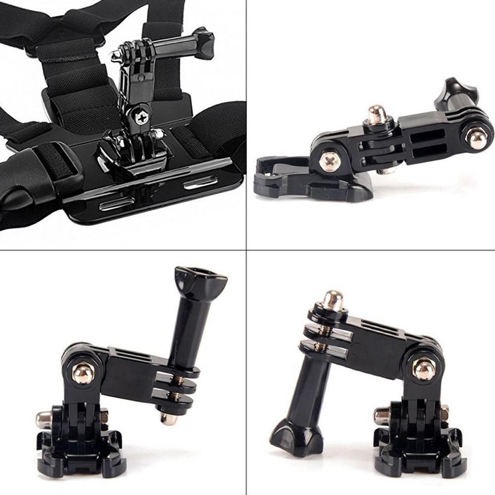 Adjustable Dual Joint Swivel Arm Mount for GoPro Hero 13 1210 9 8, Quick Release Rotatable Extension Arm for Action Camera Chest