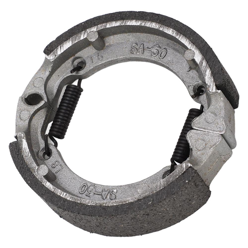 Black Drum Brake Shoe Metal Brake Pad Shoe for MAX G30 Motorcycle Replacement