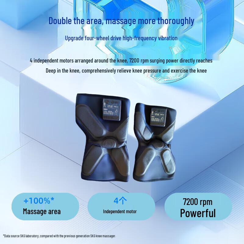 SKG W3 Comfort Foot and Knee Massager CN plug (adapter included)