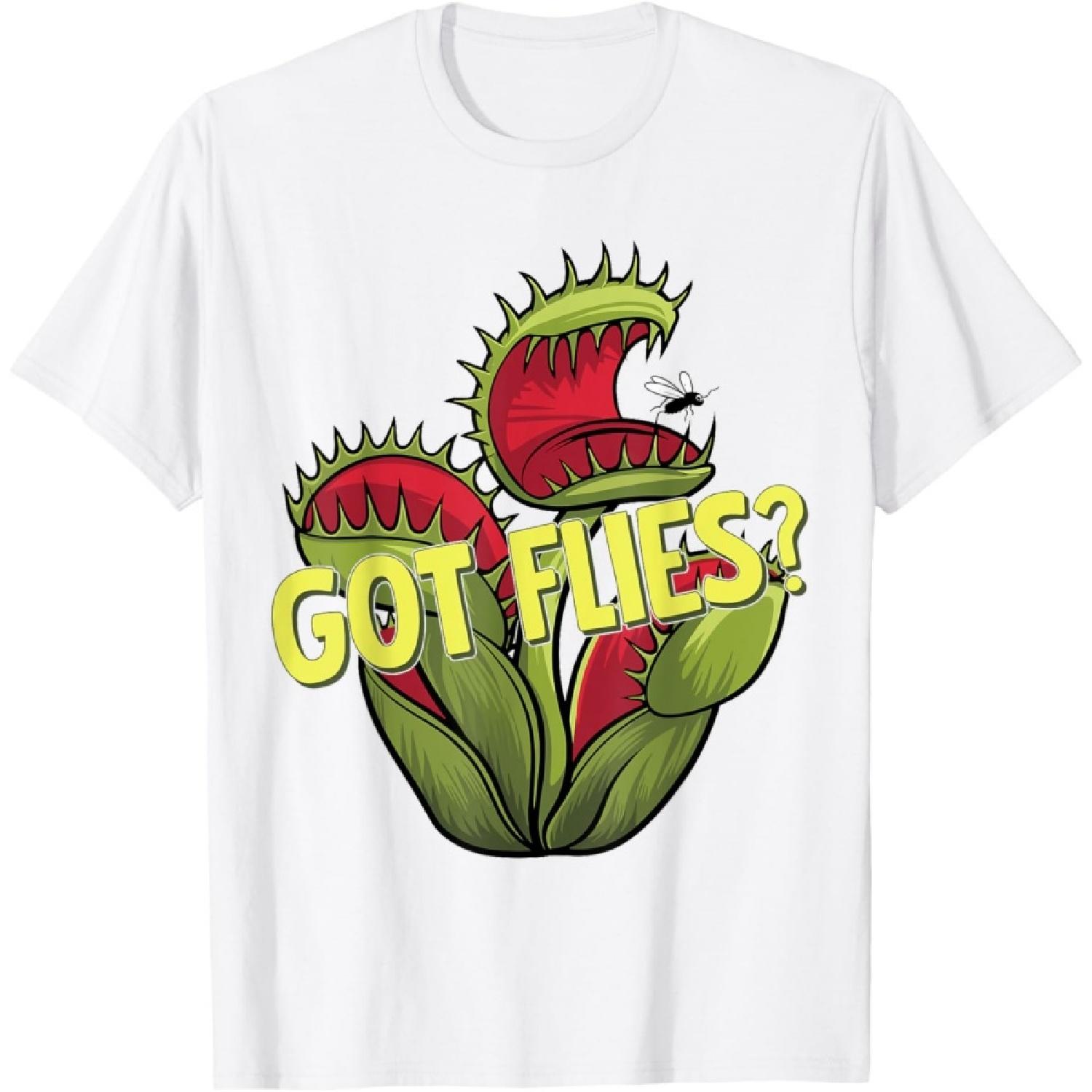 Футболка Ловушка для мух Венерина мухоловка S