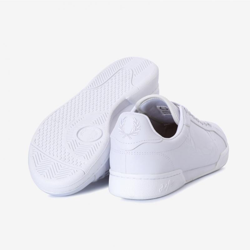 Fred Perry Tênis de Couro Unissex B722 Couro Sfpu2336321 100