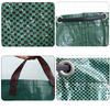 60-500L PP Garden Yard Waste Bag With Lid and Leaf Scoops Waterproof Outdoor Gardening Storage Bag for Plant and Leaf Collection