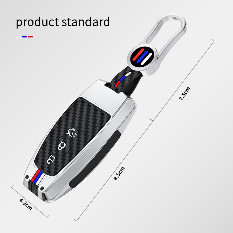 Car Remote Key Case Cover Shell Fob For Ford Edge Fusion Mustang Explorer F150 F250 F350 Ecosport Protector Holder Keyless