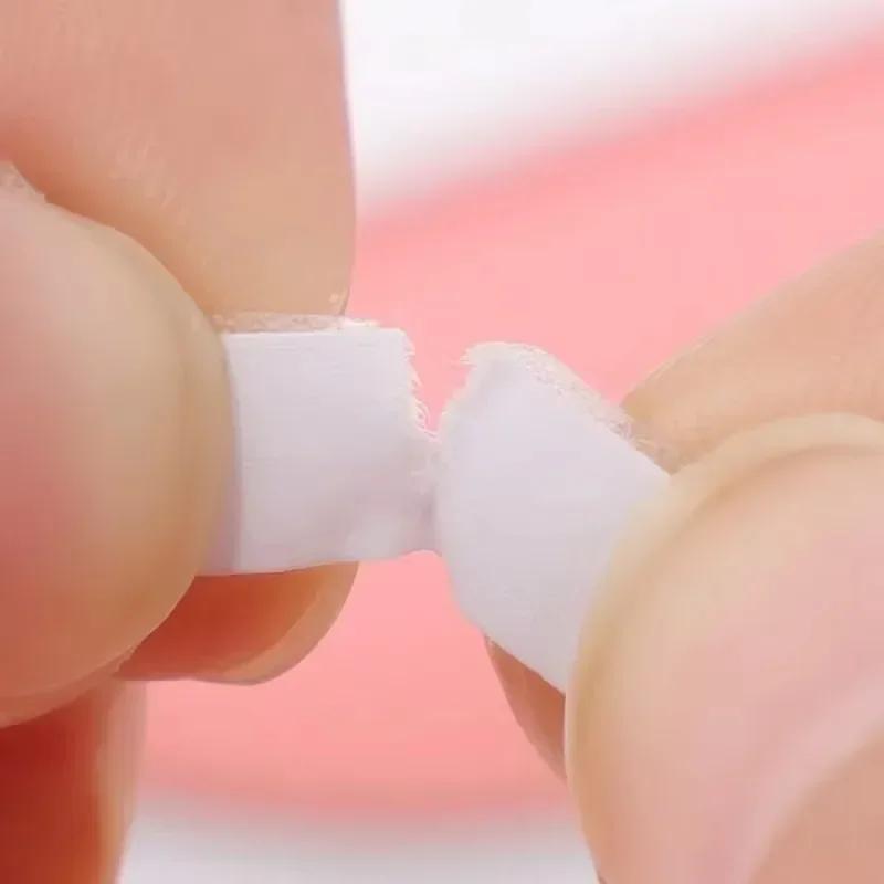 10-1Rolls Double Sided Tape Ultra-thin White Strong Sticky Tapes Stickers Super Adhesive Tape Strips for Home Office Supplies