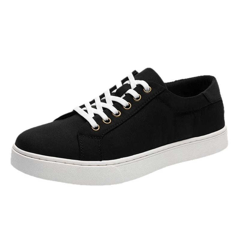 Extra large size summer men's shoes Korean version trendy versatile canvas shoes boys low-top board shoes casual trendy shoes breathable cloth shoes