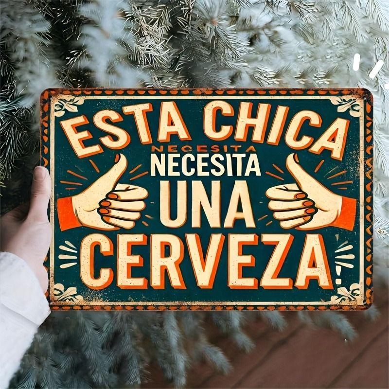 Retro Metal Wall Art Decor for Living Room Garage Garden