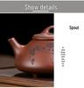 Handmade Yixing Purple Clay Teapot for Home Use - Ziyuan Shiqiao Clay