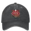 Final Fantasy Shinra Electric Power Company Baseball Cap Merch For Unisex Women Vintage Distressed Washed Hats Headwear Adjustable