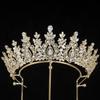 Hot Sale Yiwu Market Bridal Crown Zircon Diamond Hair Accessories Wreaths & Tiaras for Wedding Bride & Girl Direct from China