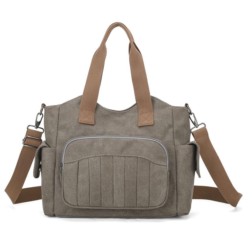 

Canvas Bag Commuter Tote Bag Women s Bag Student Large Capacity Shoulder Crossbody Bag
