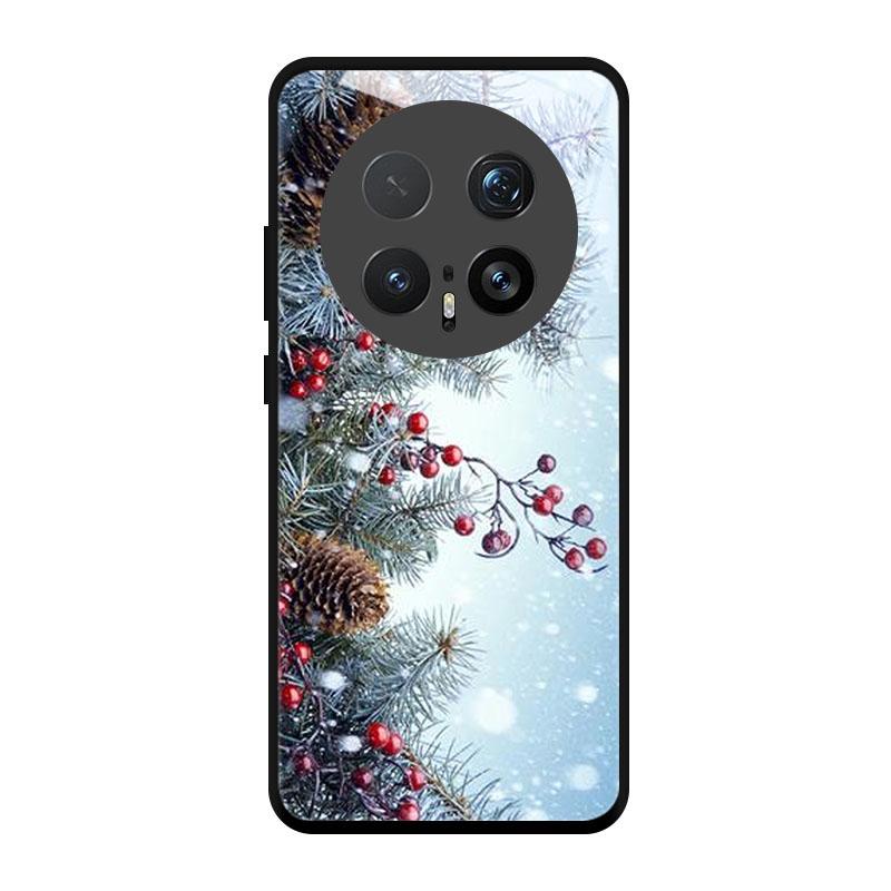 Christmas Painted Cover For Honor Magic 7 8 X60 X50 Pro Magic8 X50i X50GT 90 Lite Case Tempered Glass Protection Funda Shell
