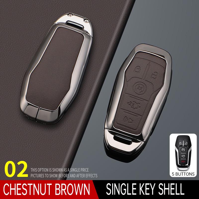 

Key Cover for Ford Taurus, Mustang, Raptor F150, Explorer (2015-2018) OPP Bag