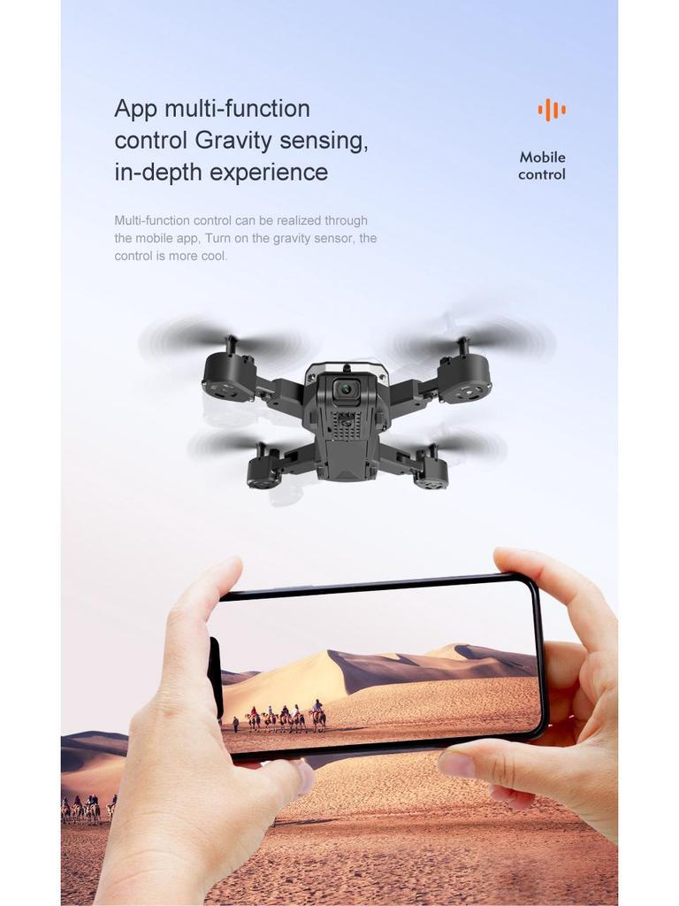 S6 Cross-border Folding Drone with 8K Dual Camera, Intelligent Obstacle Avoidance, and Remote Control for Aerial Photography