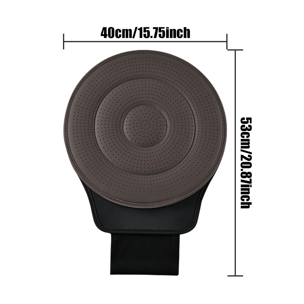 Universal Swivel Car Seat 360 Degree Rotating Driving Seat Cushion Anti-Slip Moisture-Wicking Pad Chair For Elderly