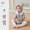 Koala Bibi Star Moon Peter Pan Embroidered Baby Cotton Romper