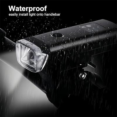 EVTSCAN Bike Headlight  Bike LED Bright Front Lamp USB Rechargeable  Head Light