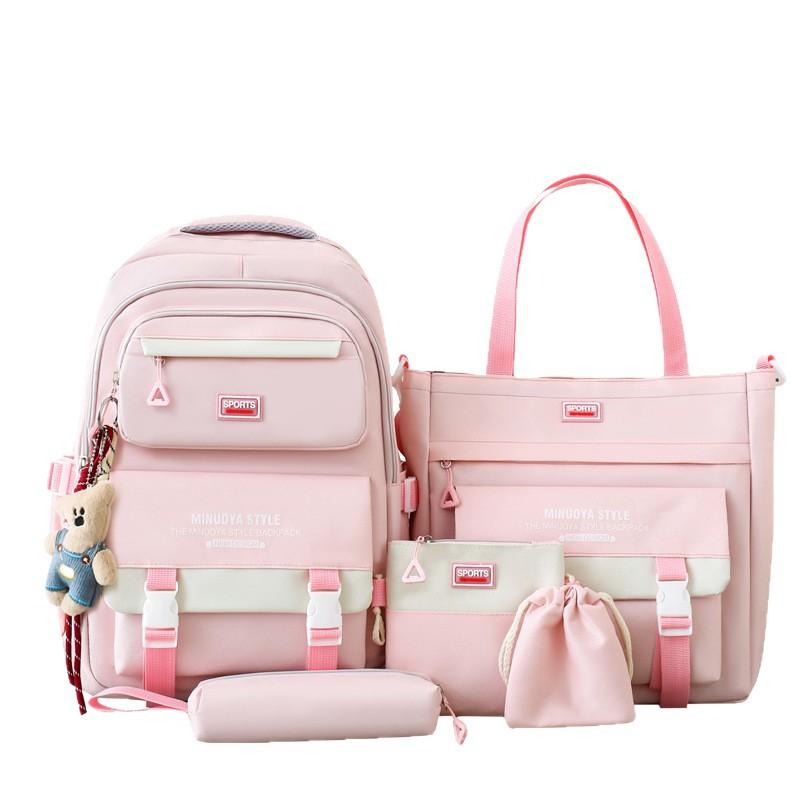 Large Capacity  Small  Fresh and Lovely High Value Campus Backpacks for Middle School Students and Primary School Students.