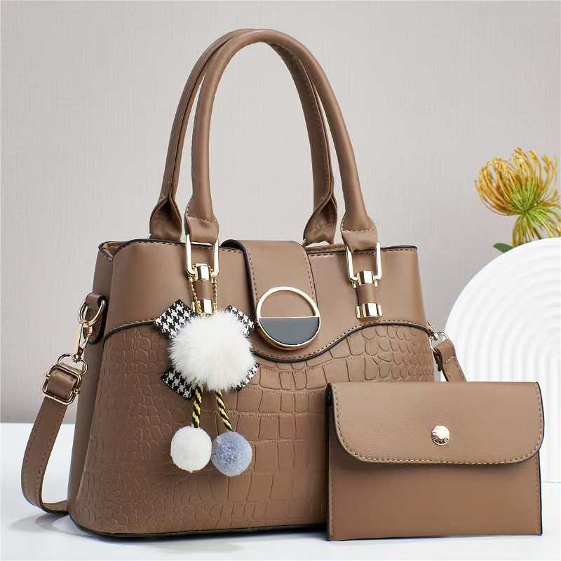 Oversized Pu Crossbody Bag With Multiple Compartments For Daily Wear
