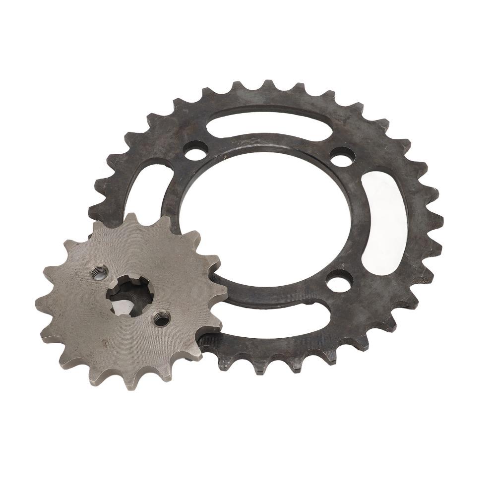 16T Front  32T Rear Chain Sprocket Kit Steel Motorcycle Sprocket Set Drive Sprocket Kit  for ATVs