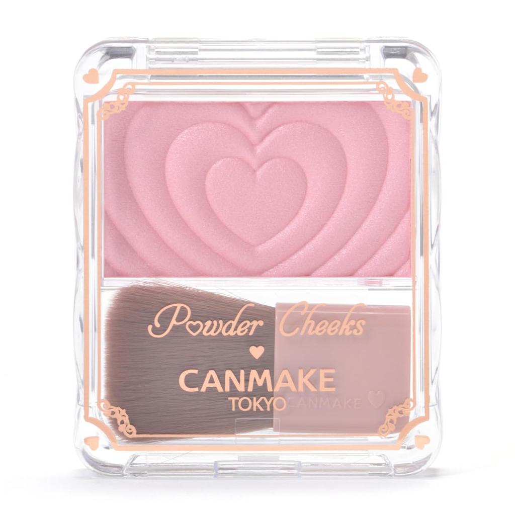 Canmake Powder Cheeks P02 Little Shy Pink Cheek Transparency Clear Shiny Pink 1,8g