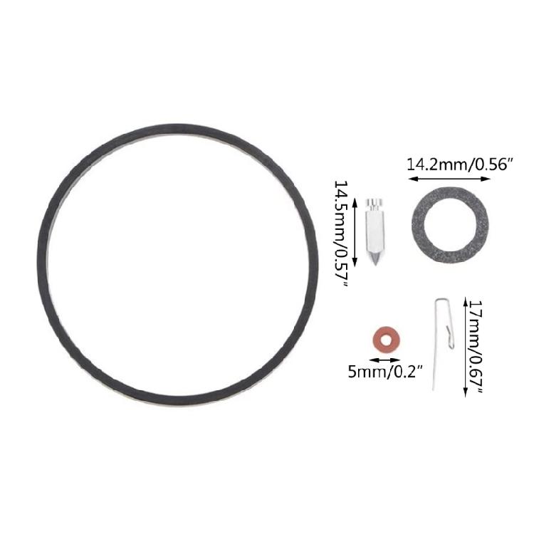 5Pcs Professional Carburetor Repair Kit For Tecumseh 631021 Chainsaw Garden Tool