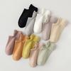 10Pairs Candy Color Invisible Boat Socks Korean Style Breathable Mesh Short Socks Sports Socks Casual Ear Lifting Socks Daily