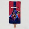Asciugamano Calciatore L-lamine Y-yamal Asciugamano da Bagno Applicabile a Nuoto Leggero Campeggio Yoga Spiaggia Esterno