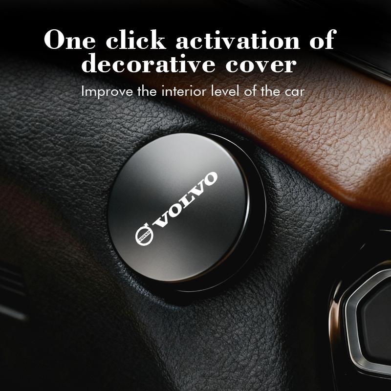 Universal Car One-Click Start Button Switch Accessories For Volvo V60 V50 V40 S80 S60 S90 C40 XC40 V70 XC70 XC60 XC90