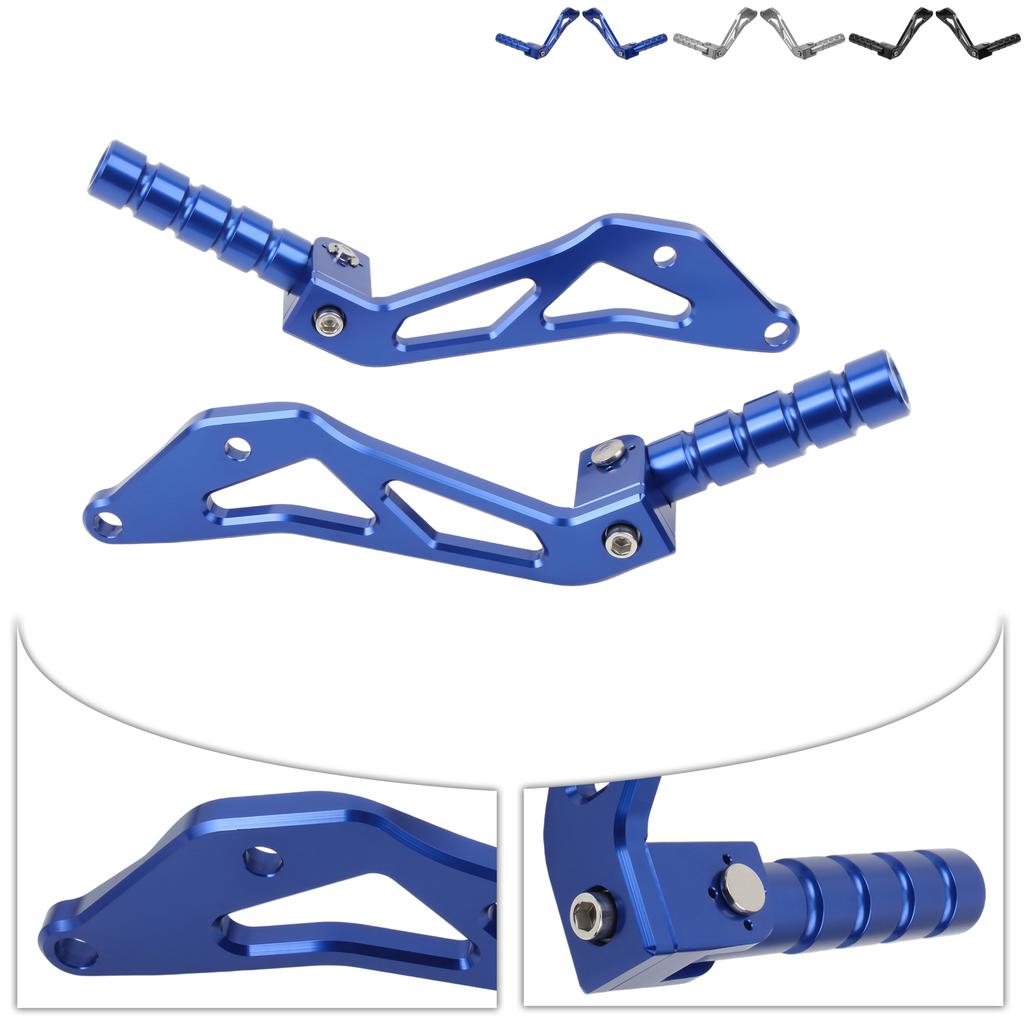 Electric Motorcycle Rear Passenger Foot Peg For SURRON Sur-Ron Light Bee X For Segway X160 X260 DirtBike Rests Pedal Peg Bracket