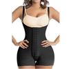 European Tummy Control Butt-Lifting Lace Corset Shaper with Four-Row Buckles