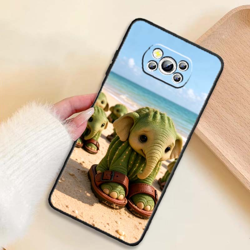 

Tung Tung Tung Sahur Pattern Phone Case For Xiaomi Mi Poco F3 F4 F5 F6 X3 X4 X5 X6 X7 M3 M4 M5 M6 M7 GT Pro 5G Black Poco M6 5G