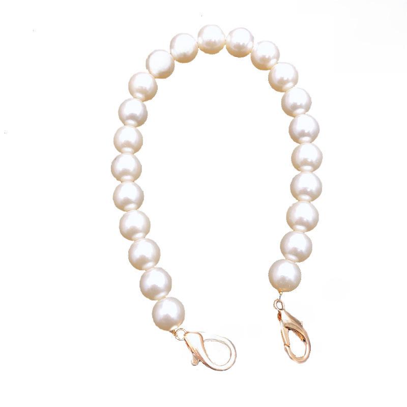 Capa de celular com corrente de pérolas faça você mesmo para mulheres da moda com pingente de cristal antiqueda