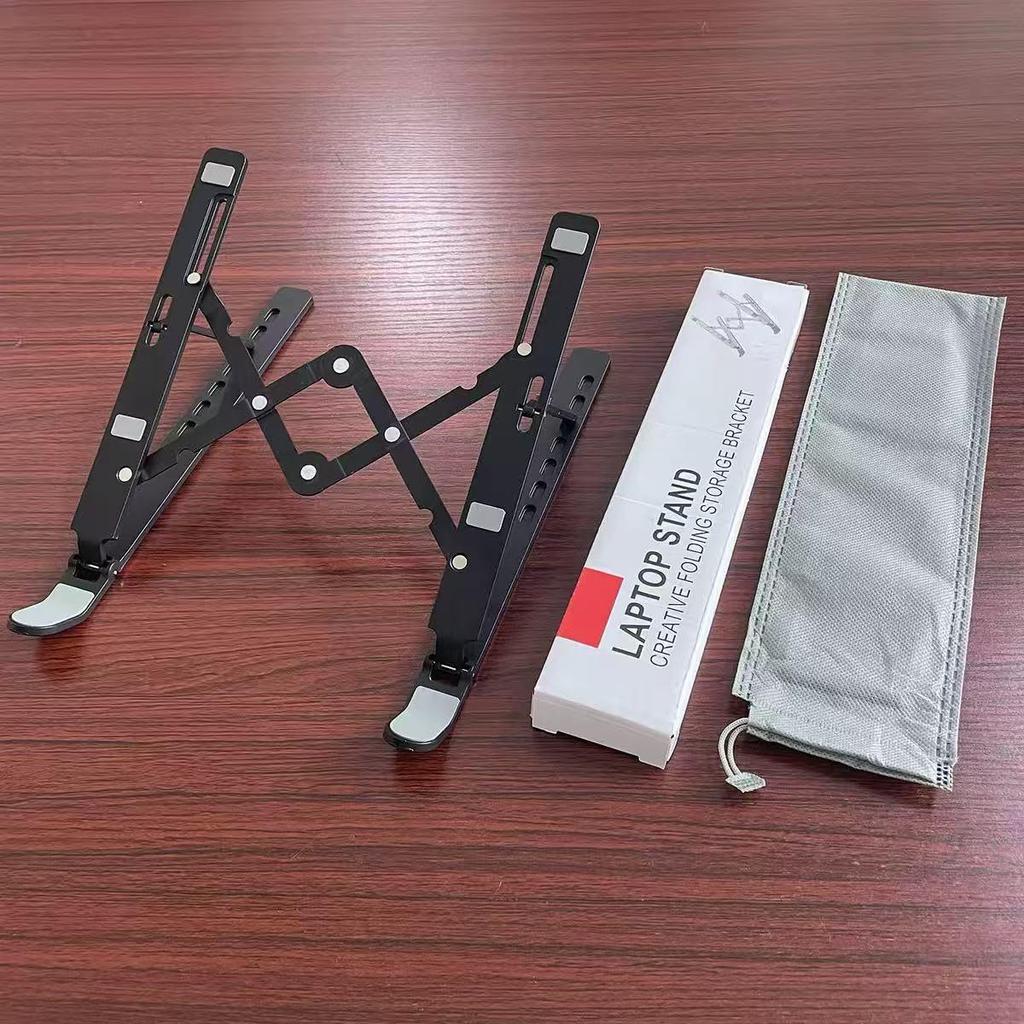 Foldable Aluminum Alloy Laptop Stand with Cooling Lift
