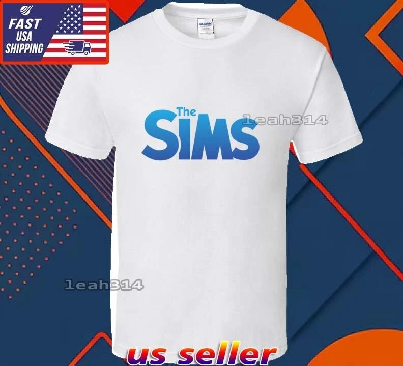 New Shirt The Sims Logo T-Shirt Funny American Usa Unisex Size S-5XL 2XL