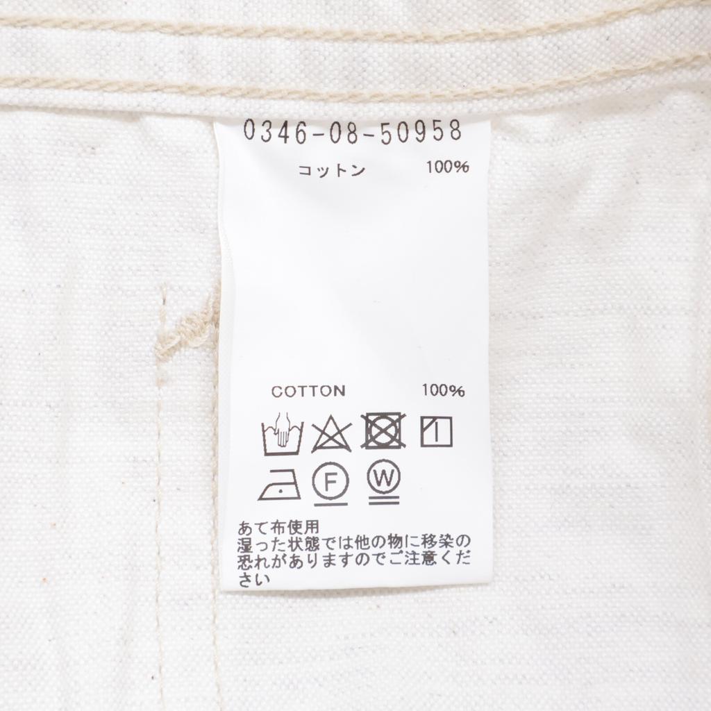 COHERENCE [Excellent Condition] 0346-08-50958 PAUL Work Style Trouser Pants/ Bottoms S Off whiteUsed