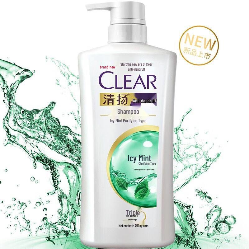 Clear Anti-Dandruff Ice Cool Mint Shampoo