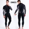 3mm Neoprene Full Wetsuit Men - Warm Long Sleeve Dive Suit Surfing Snorkeling Cold Water Swimming