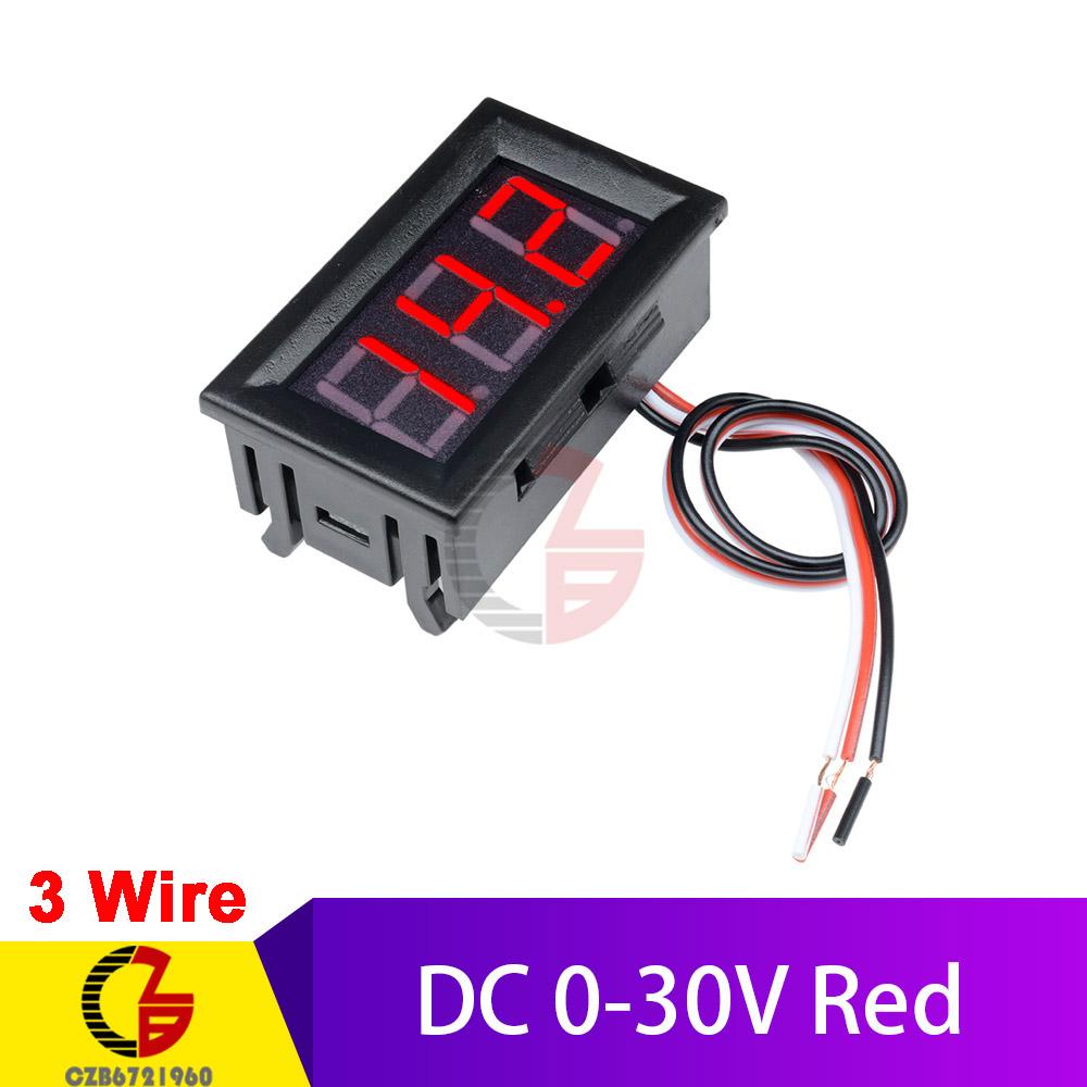 High Accuracy DC 100V 10A Digital Car Voltmeter Ammeter Motorcycle Voltage Indicator Tester Current Meter Replace USB Tester 12V