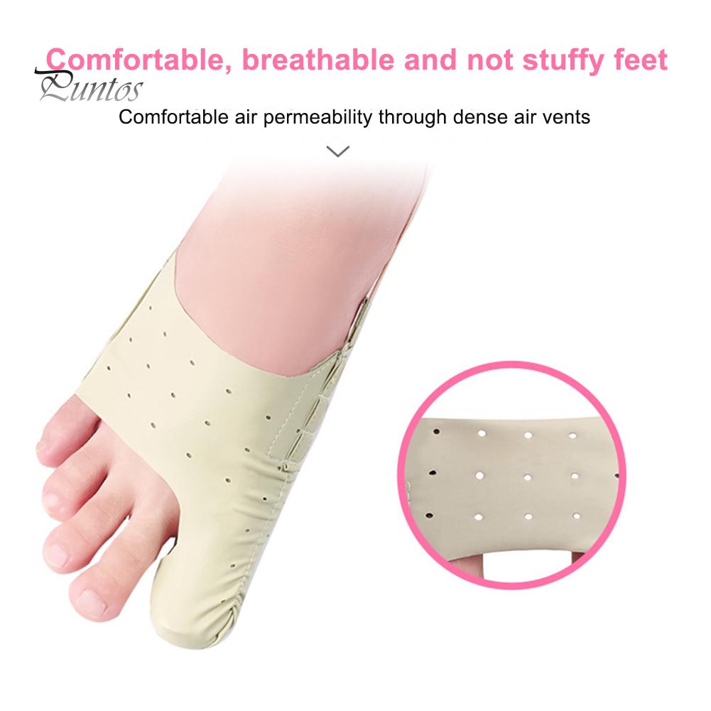 Puntos Adults Elastic Bunion Corrector Foot Separator Pain Relief Toe Care Straightener