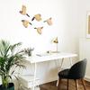 3/5 Pcs 3/5 Pcs Wooden Bird Ornaments Easy Installation Wood Flying Bird Ornaments  Home
