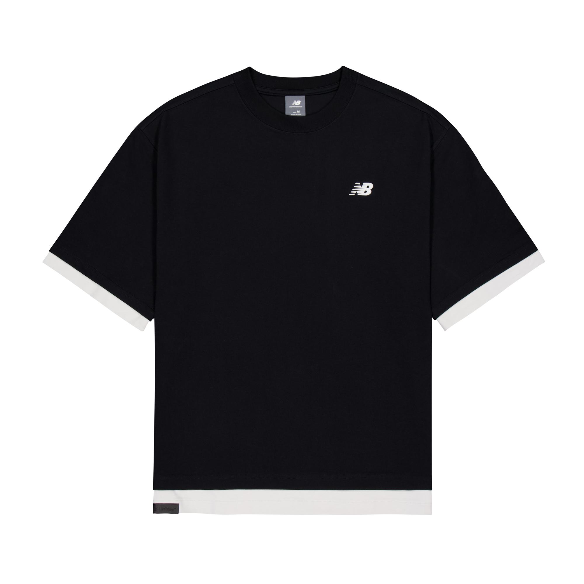 New Balance Short Sleeved T Shirts Men s MT61O8SH L