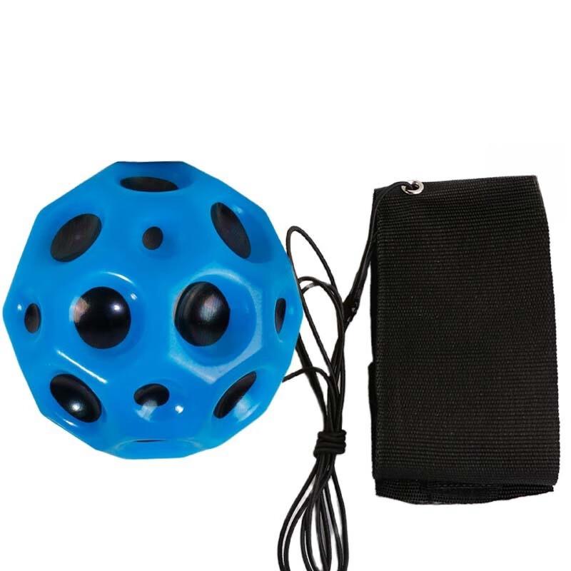 PU Moon Wrist Grip Ball with Strap (Pair)
