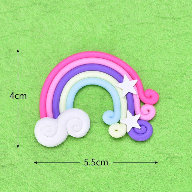 Argilla Morbida Arcobaleno Accessori Paesaggio Miniatura