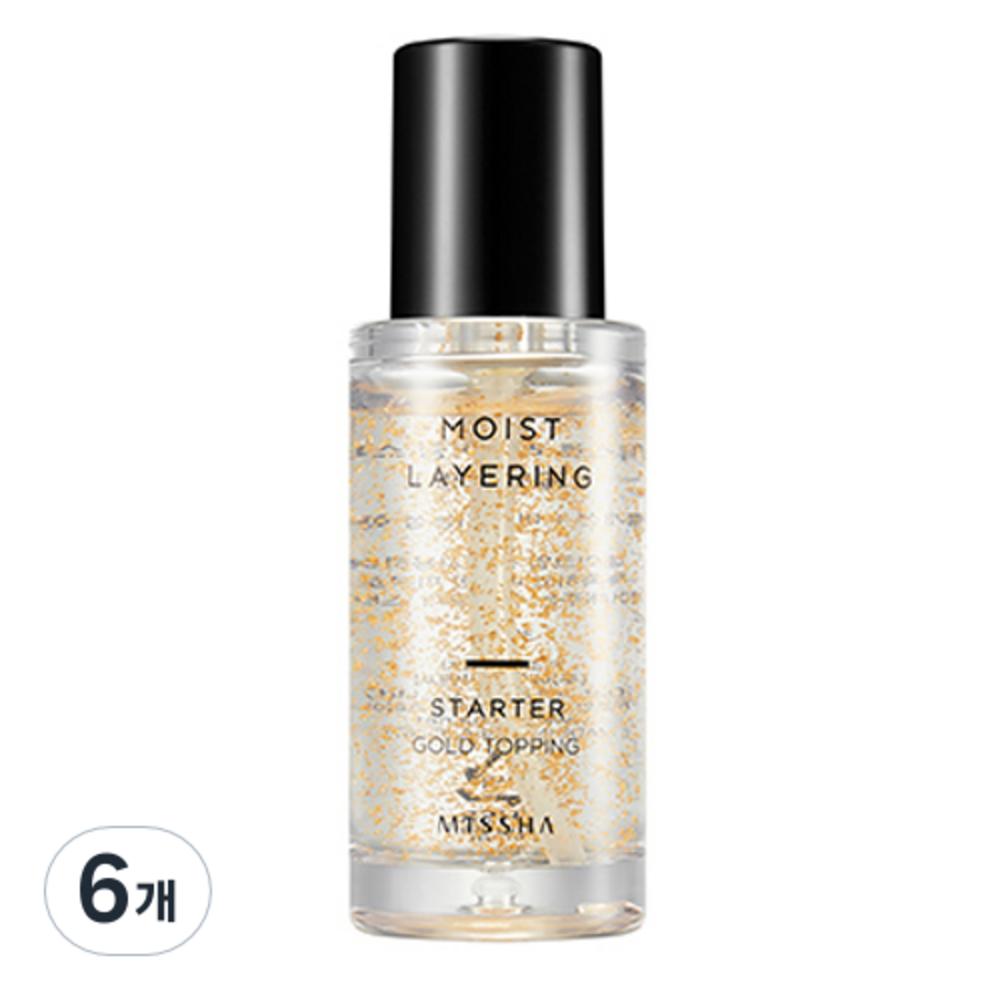

Missha Moist Layering Starter Makeup Base 30ml, gold topping, 6 pcs.