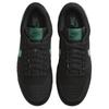 Nike Große Niedrige Skateboard-Schuhe Herren Schwarz Grün 854166-008