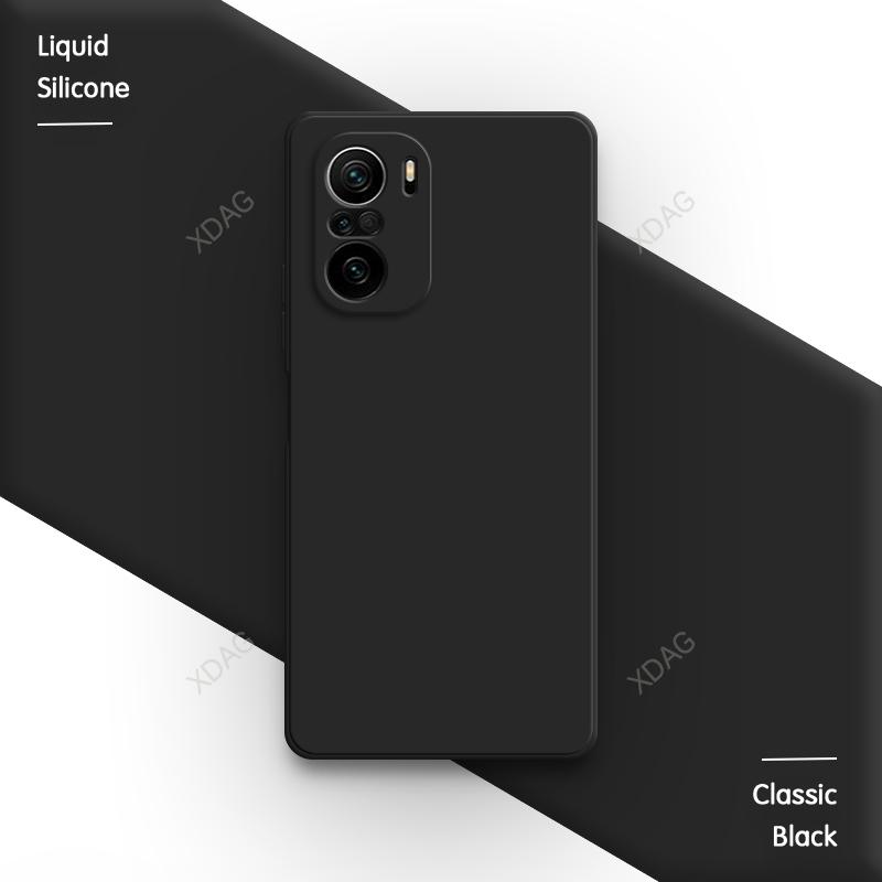 Lens Protection Back Cover for Xiaomi Poco F3 GT F3GT 5G Soft Square Liquid Silicone Original Shockproof High Qualtiy Phone Case