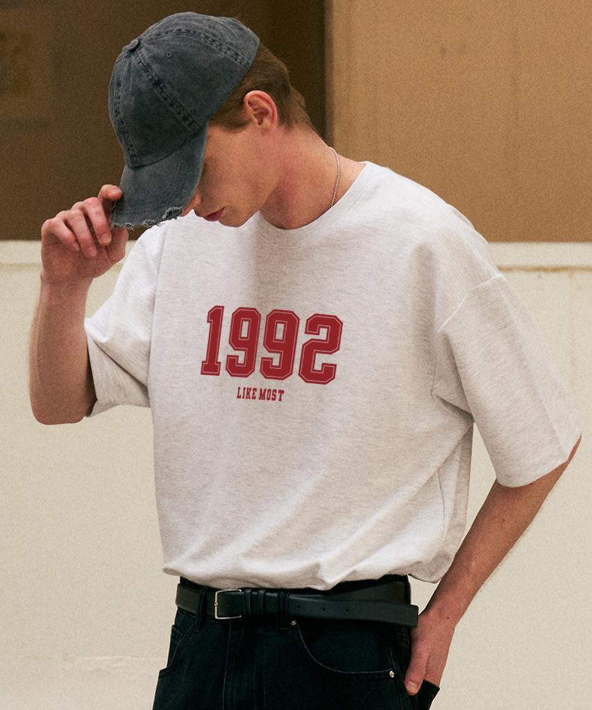 LIKE THE MOST Cool Original 1992 Oversized T-Shirt 4 Colors
