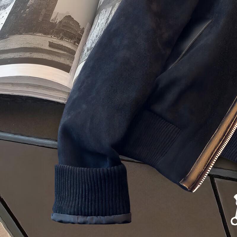 Women's Retro Patchwork Lapel Biker Jacket