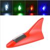 STONEGO Car Decorative Lights Solar Shark Fin Antenna Roof Tail Modified Lights Rear-end LED Flash Lights