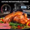 Kitchen Thermometer, Instant Read Cooking Thermometer, Digital Thermometer for Cooking, Meat, Wine